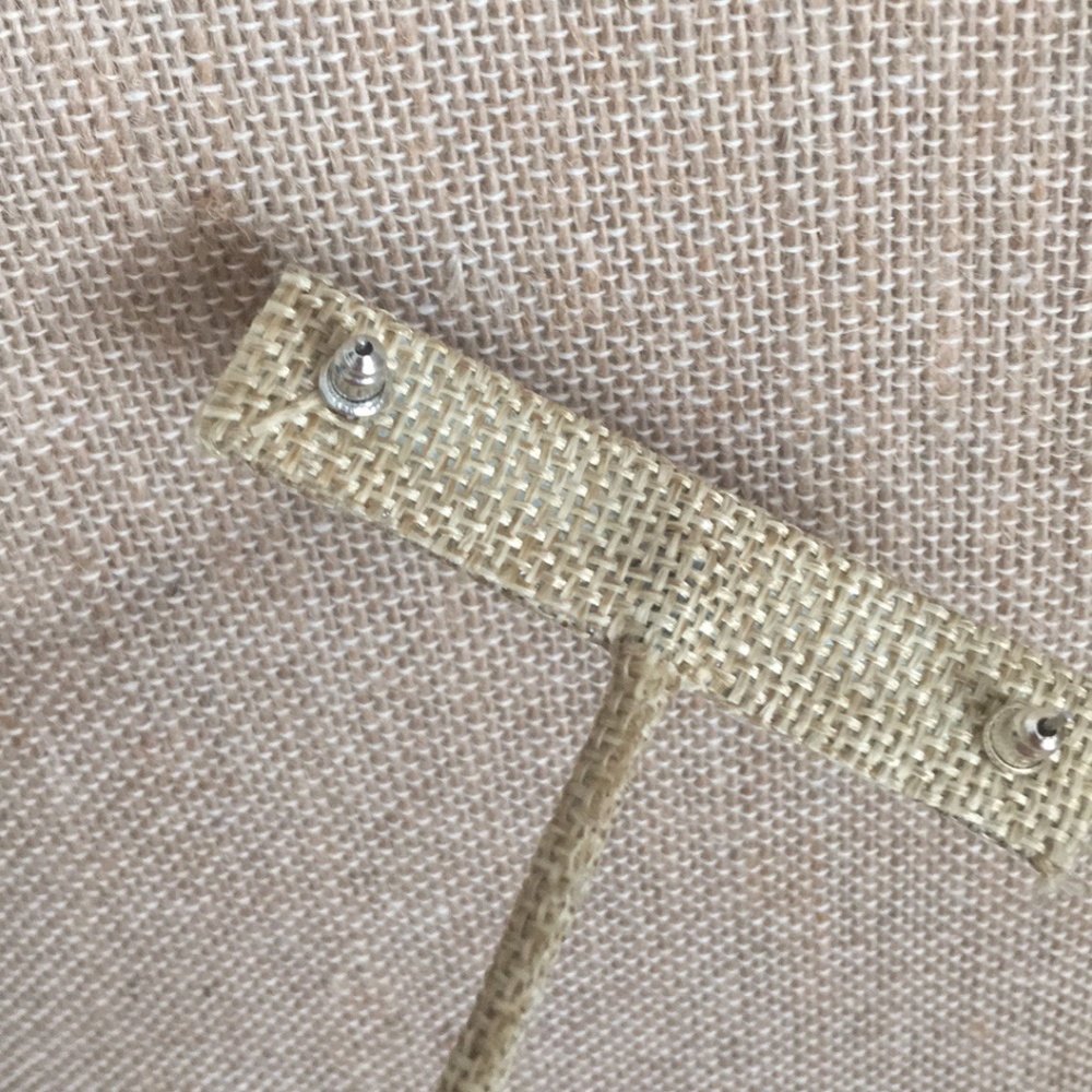 DONATED Carbon grey sparkly ball studs - Picture 5 of 6